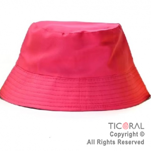 SOMBRERO PILUSO FUCSIA FLUO TELA x 1